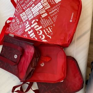 4 lululemon bags (1large,3small)